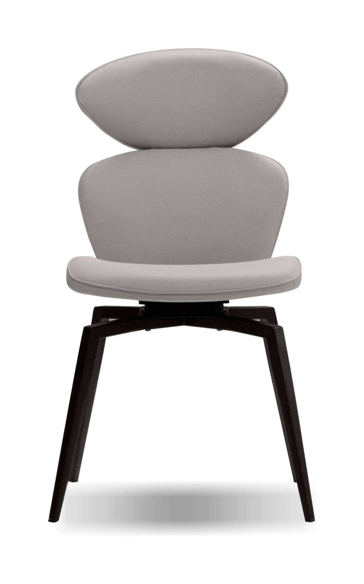 Antler Leatherette Swivel Dining Chair