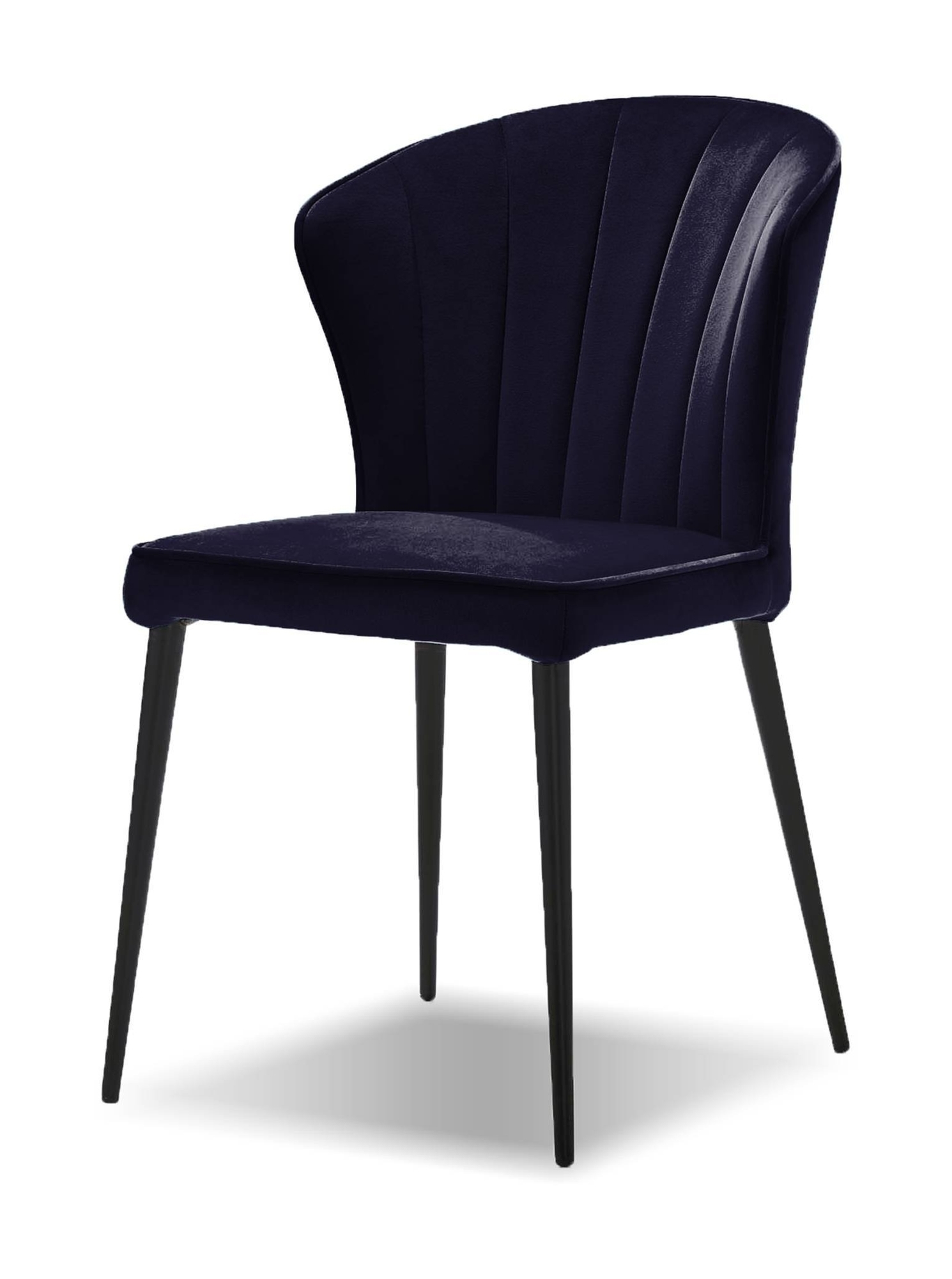 Ariel Velvet/Leather Dining Chair
