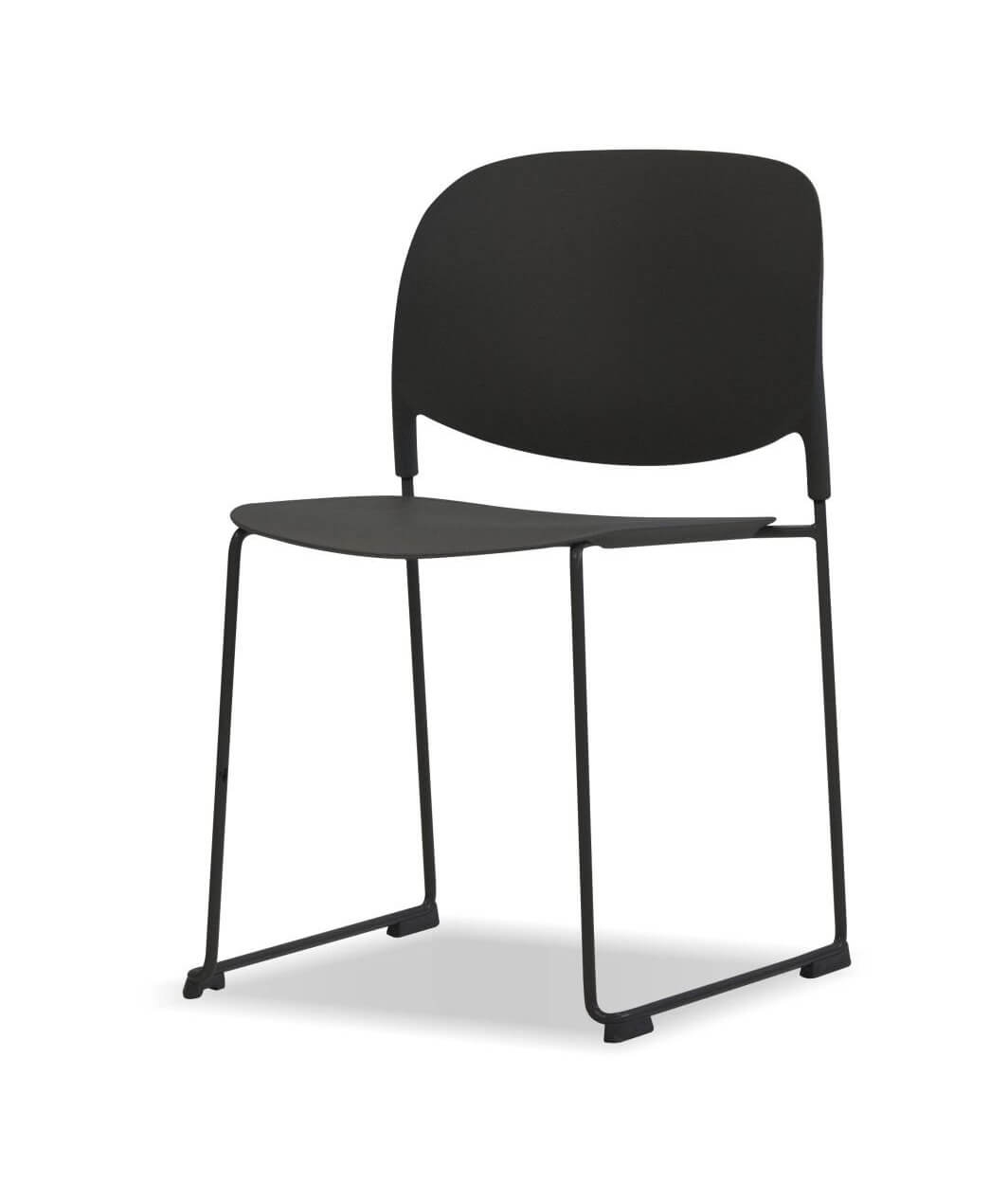 Pringle Polypropylene Stackable Outdoor Dining Chair