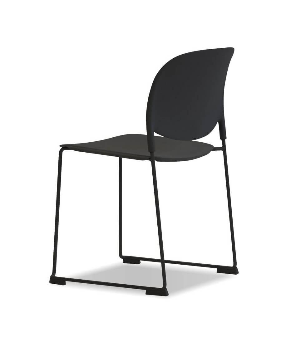 Pringle Polypropylene Stackable Outdoor Dining Chair
