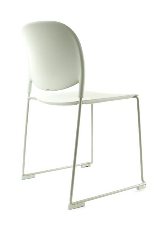 Pringle Polypropylene Stackable Outdoor Dining Chair