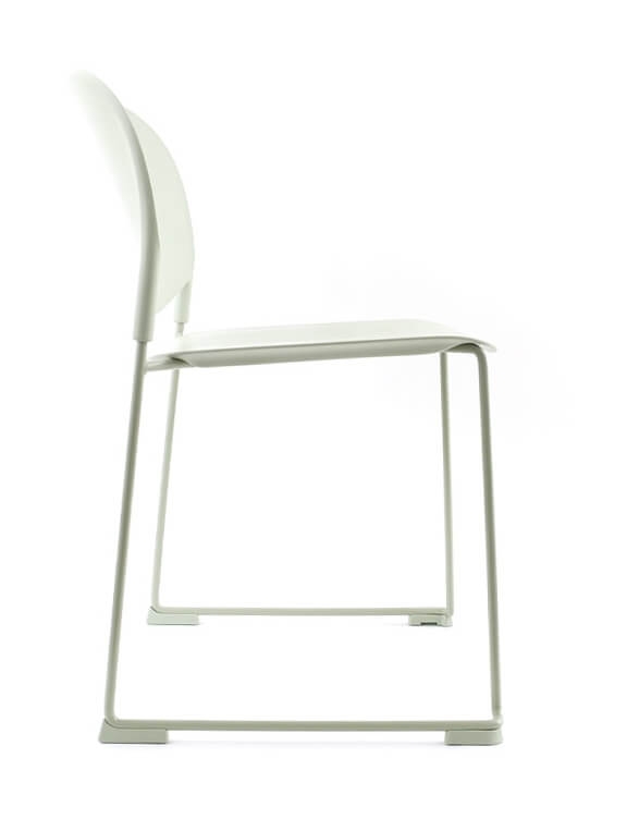 Pringle Polypropylene Stackable Outdoor Dining Chair