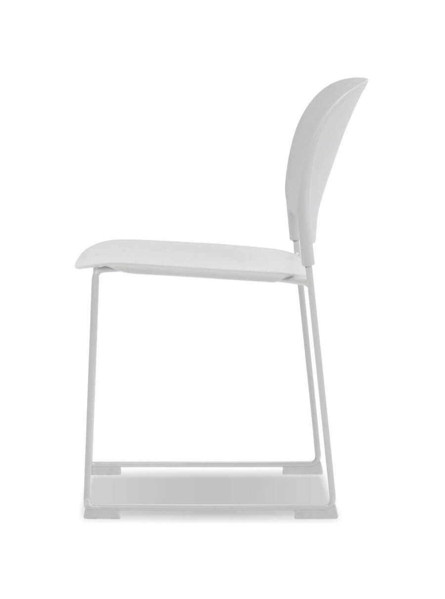 Pringle Polypropylene Stackable Outdoor Dining Chair