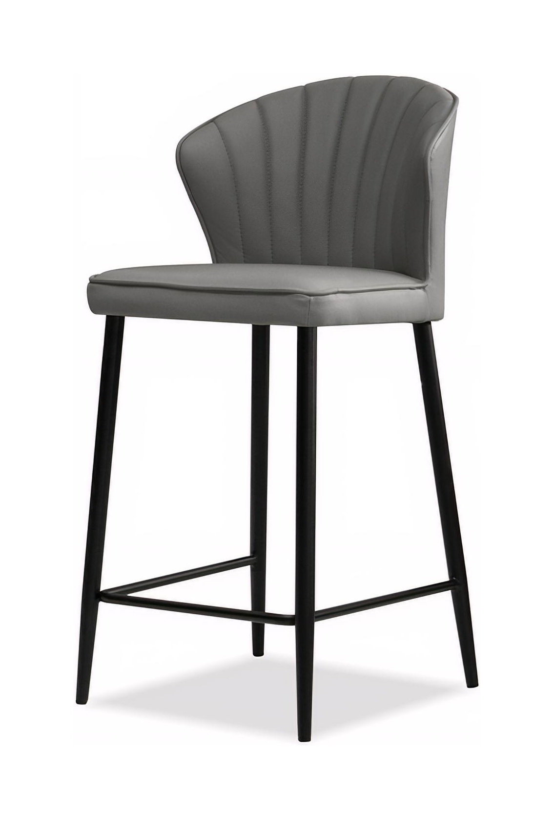 Ariel Leather Counter Stool