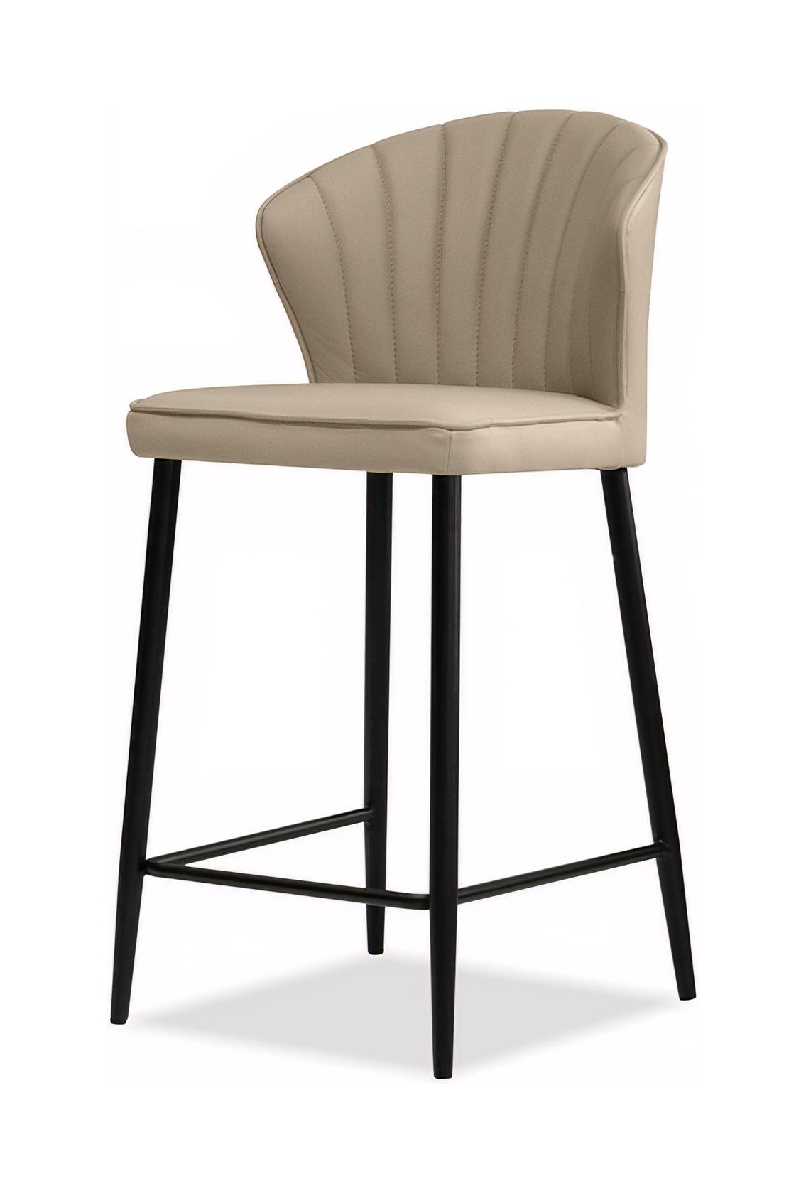 Ariel Leather Counter Stool