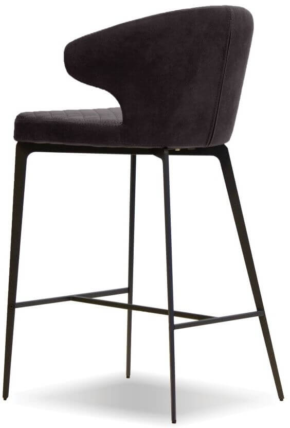 Hug Fabic Counter Stool