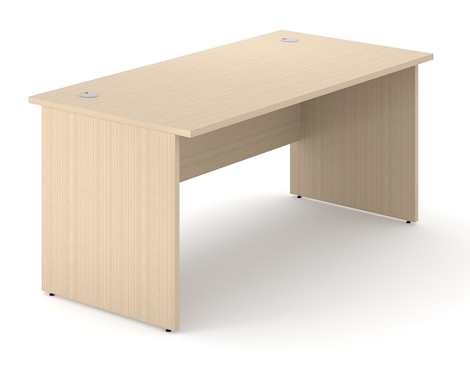 Optima Plus 47.2" Straight Office Desk for 1 Person