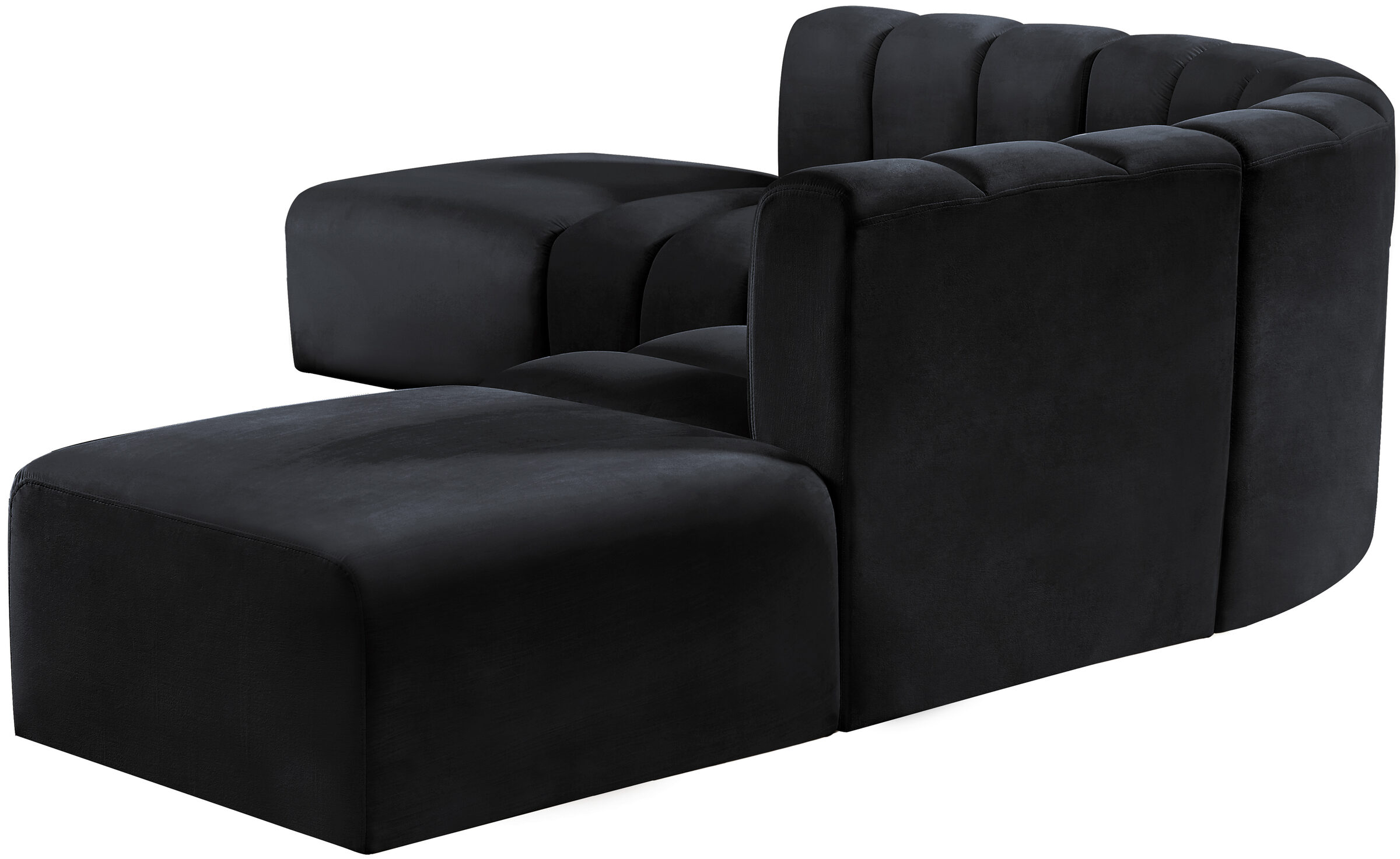 Arc Velvet Sectional