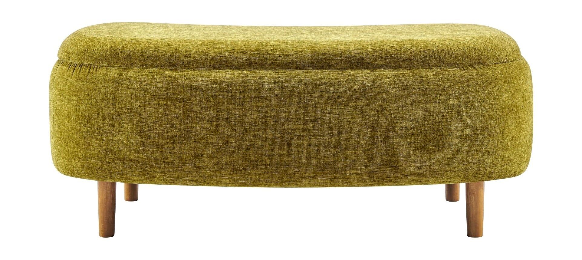 Leony Chenille Storage Bench