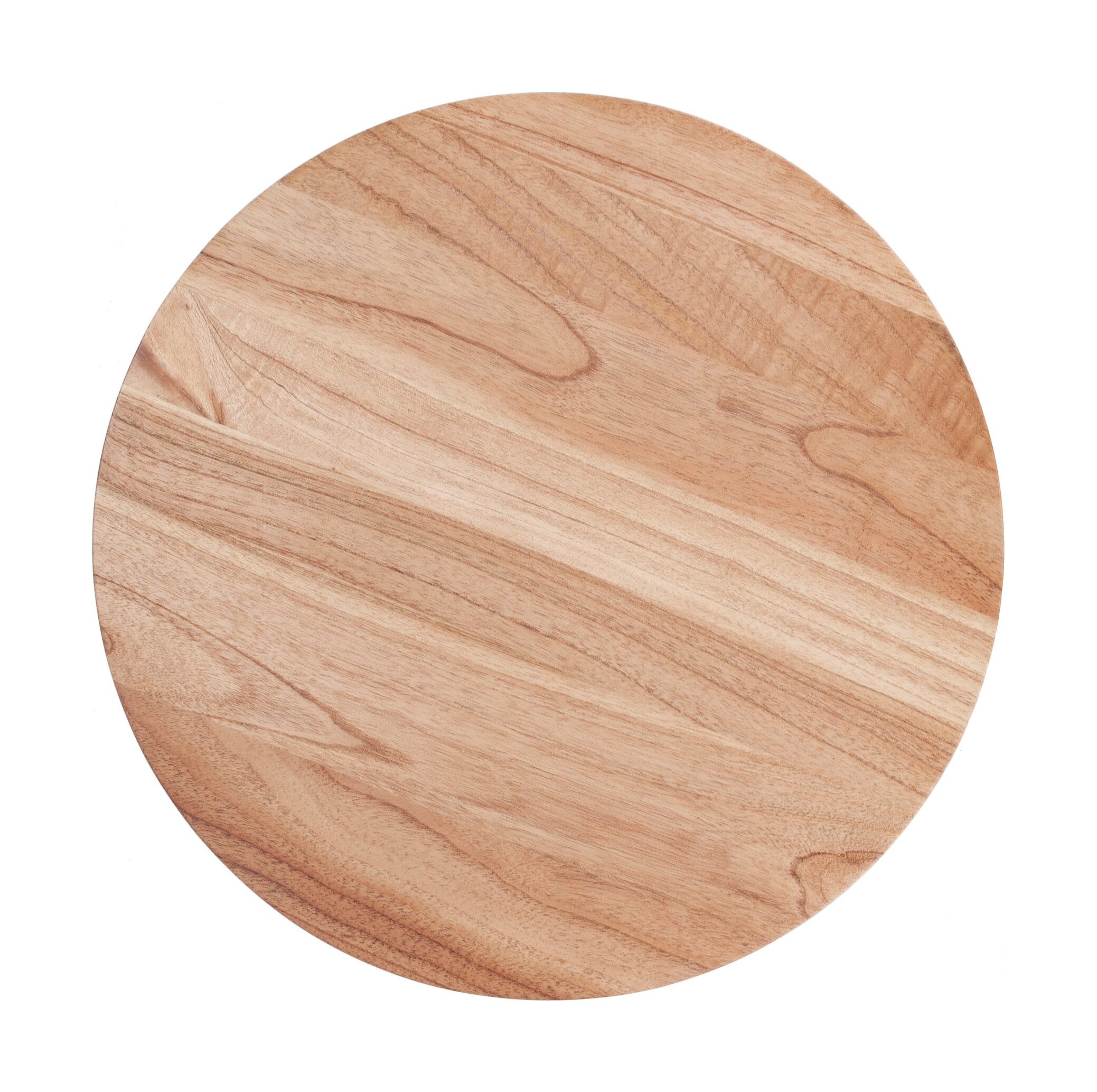 Iris Rattan End Table with Wood Top