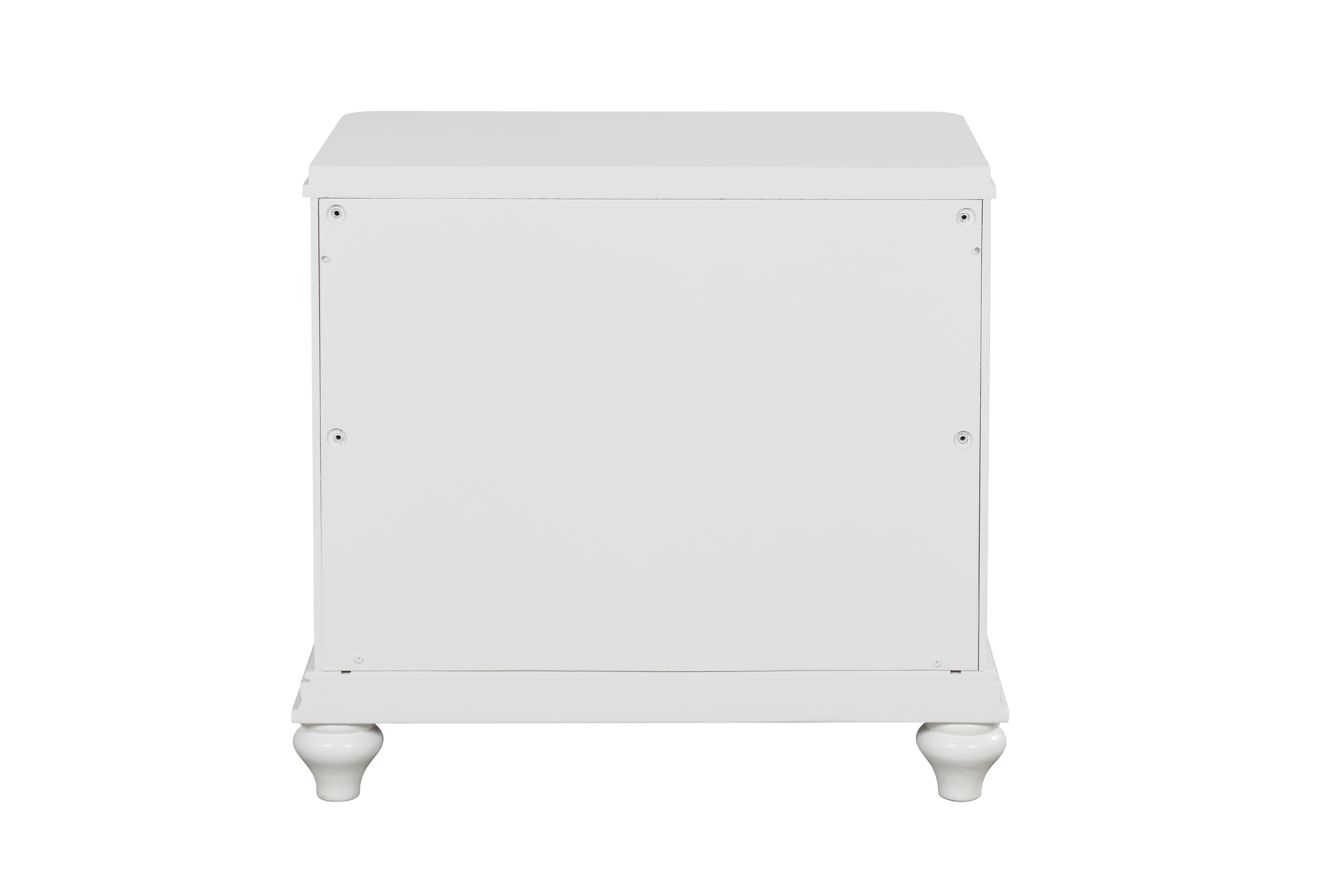 Abigale 2-Drawer Wood Veneer Nightstand