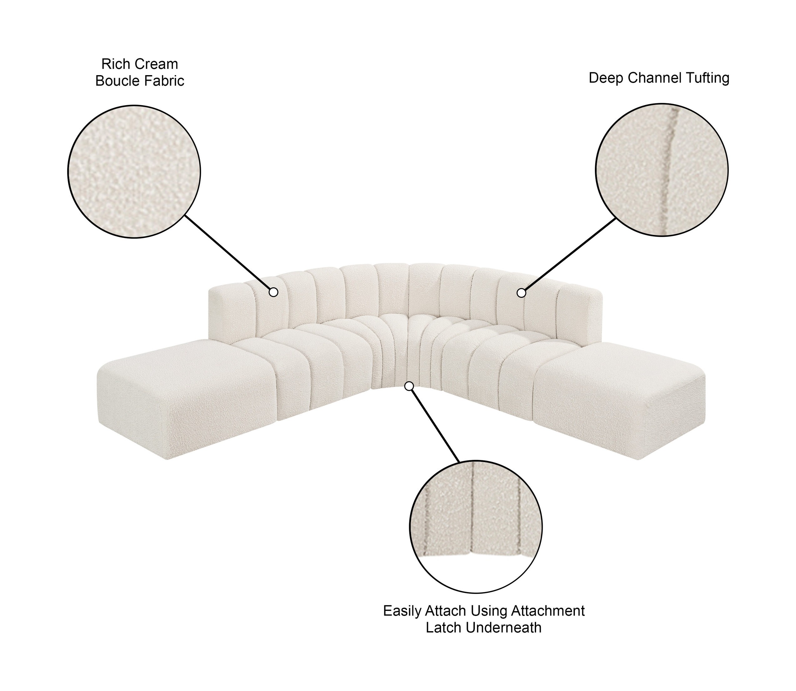 Arc Boucle Sectional