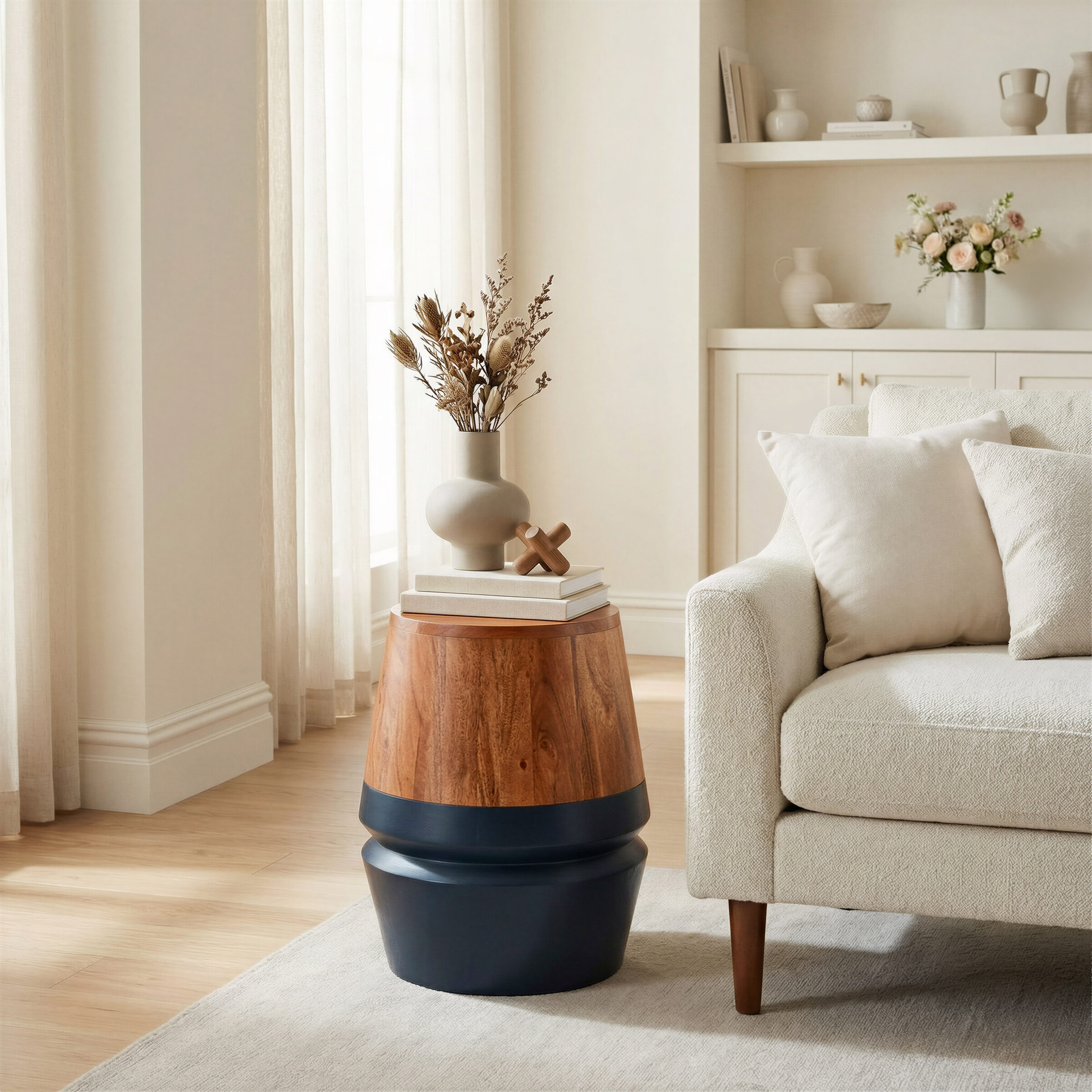 Tornos Round End Table
