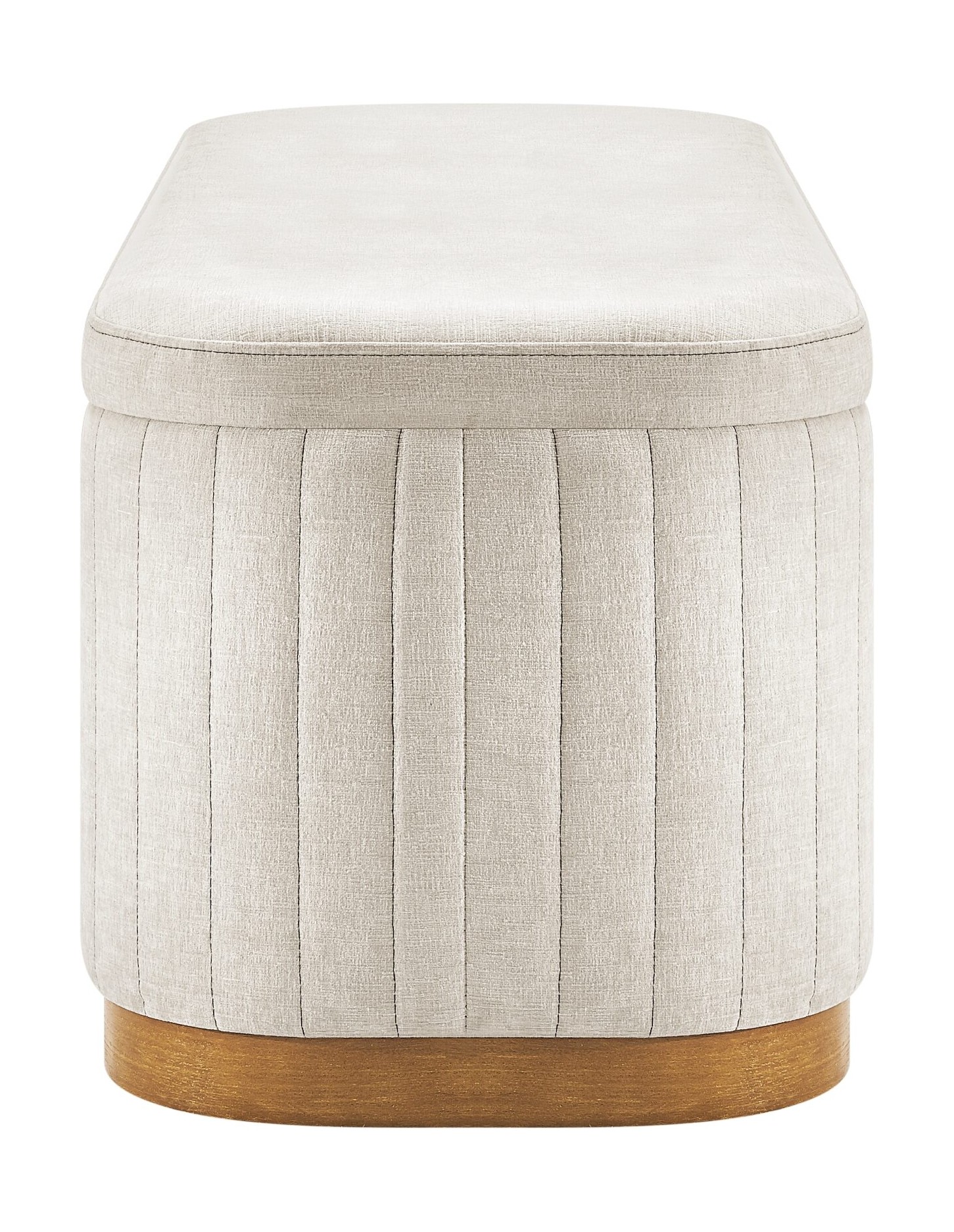 Clinton Chenille Storage Bench