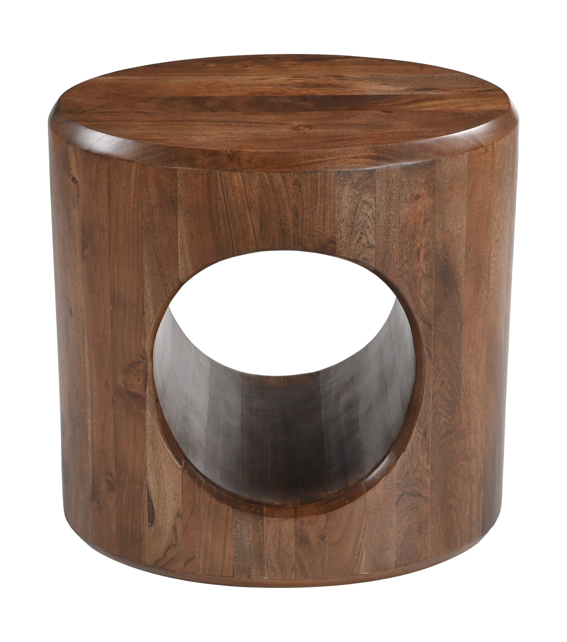 Cavo Wood Veneer Oval End Table