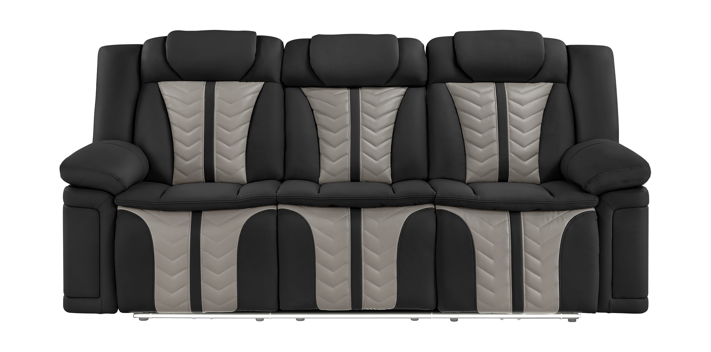 Cruiser Faux Leather Reclining Sofa
