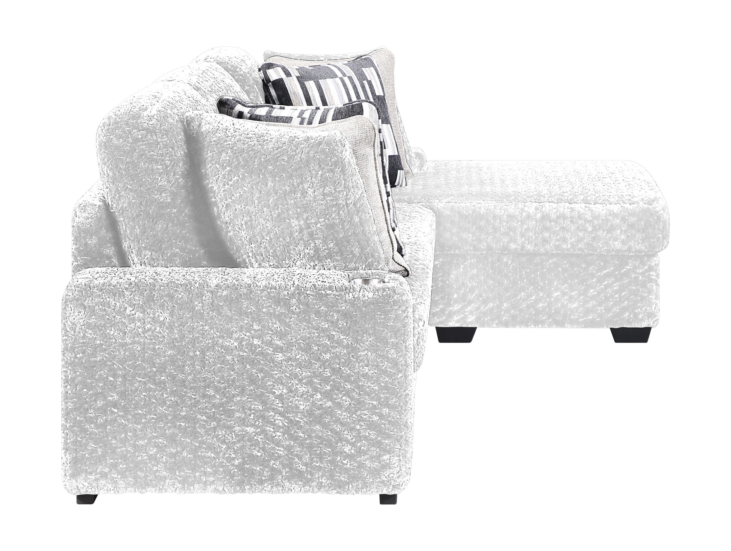 Magnum Fabric Reversible Sectional