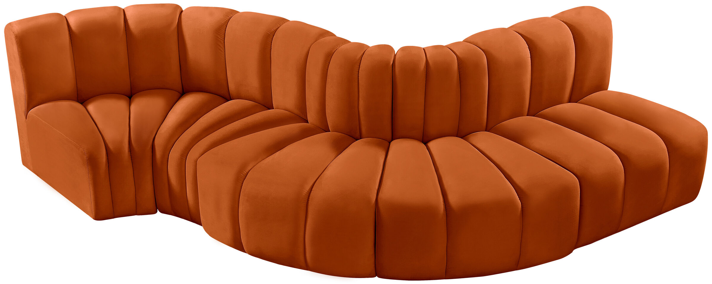 Arc Velvet Sectional