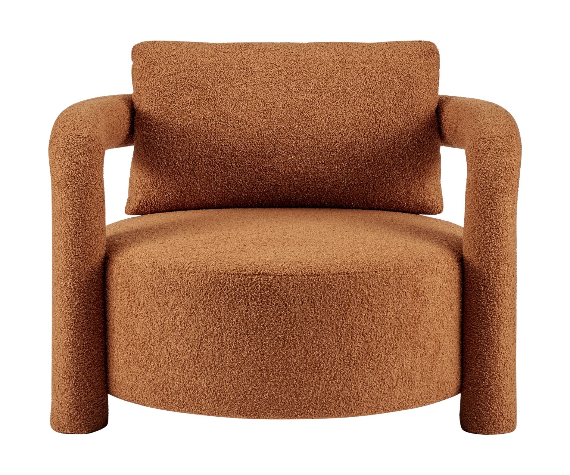 Maisie Faux Shearling Accent Arm Chair