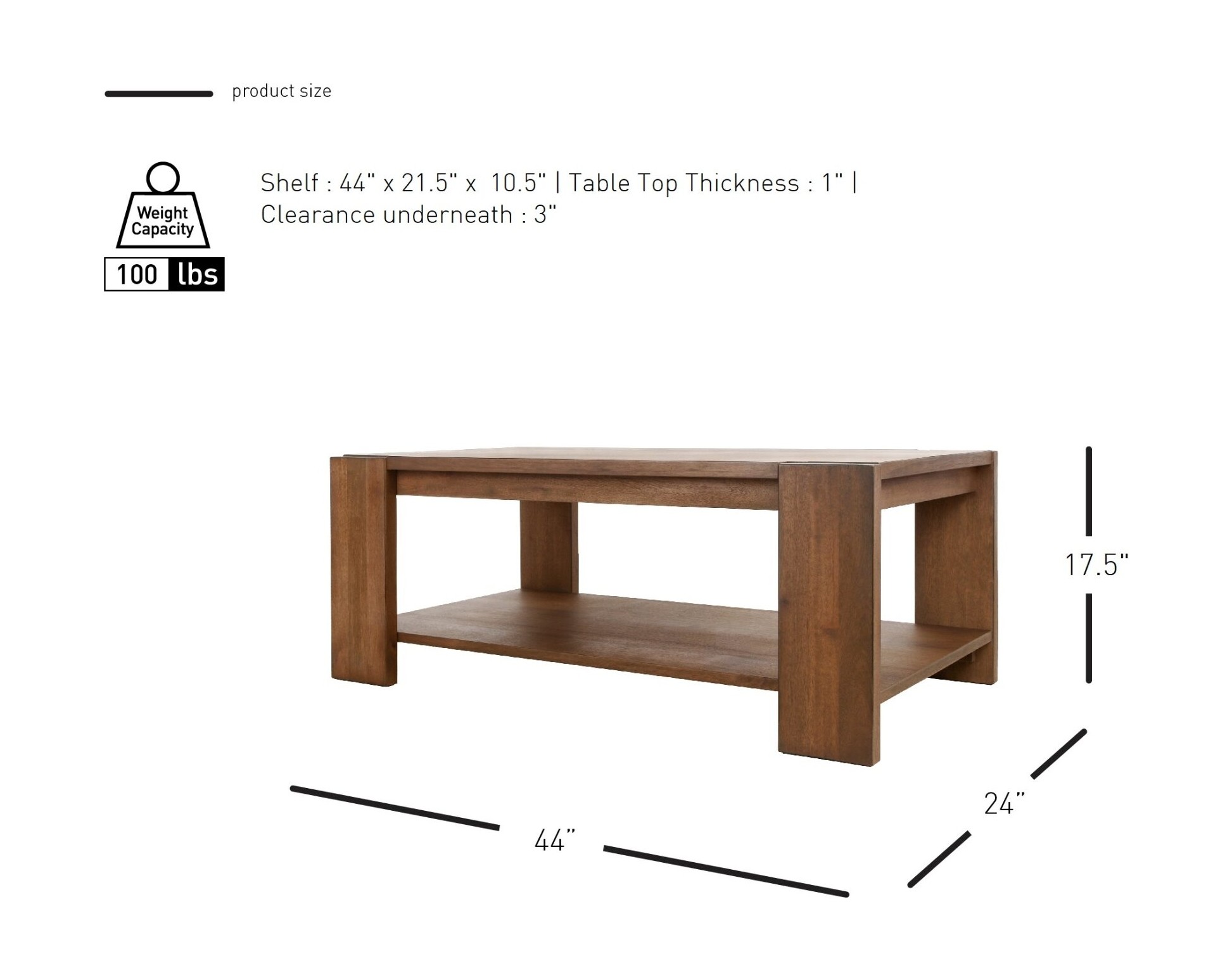 Morton Rectangular Coffee Table