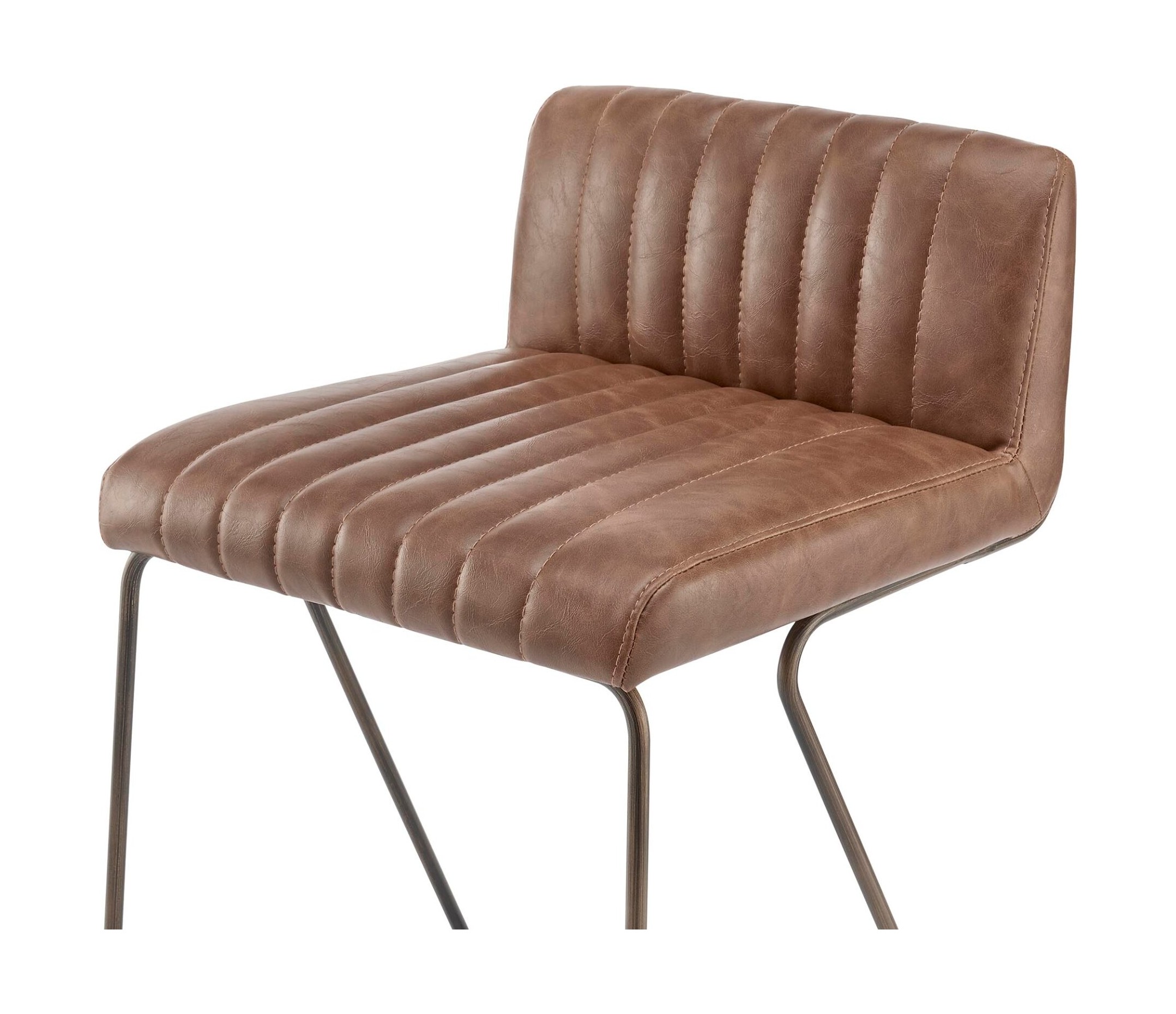 Raoul Faux Leather Counter Stool