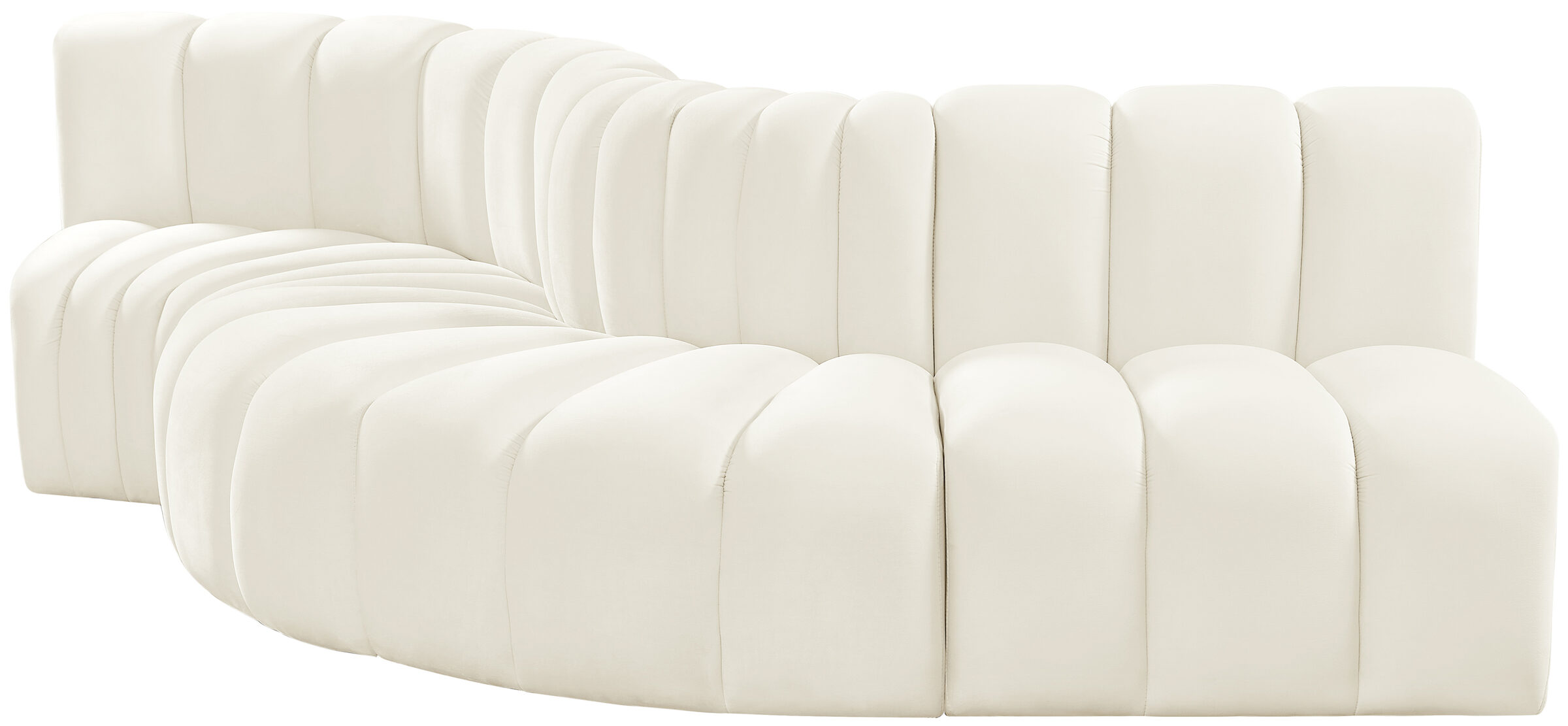 Arc Velvet Sectional