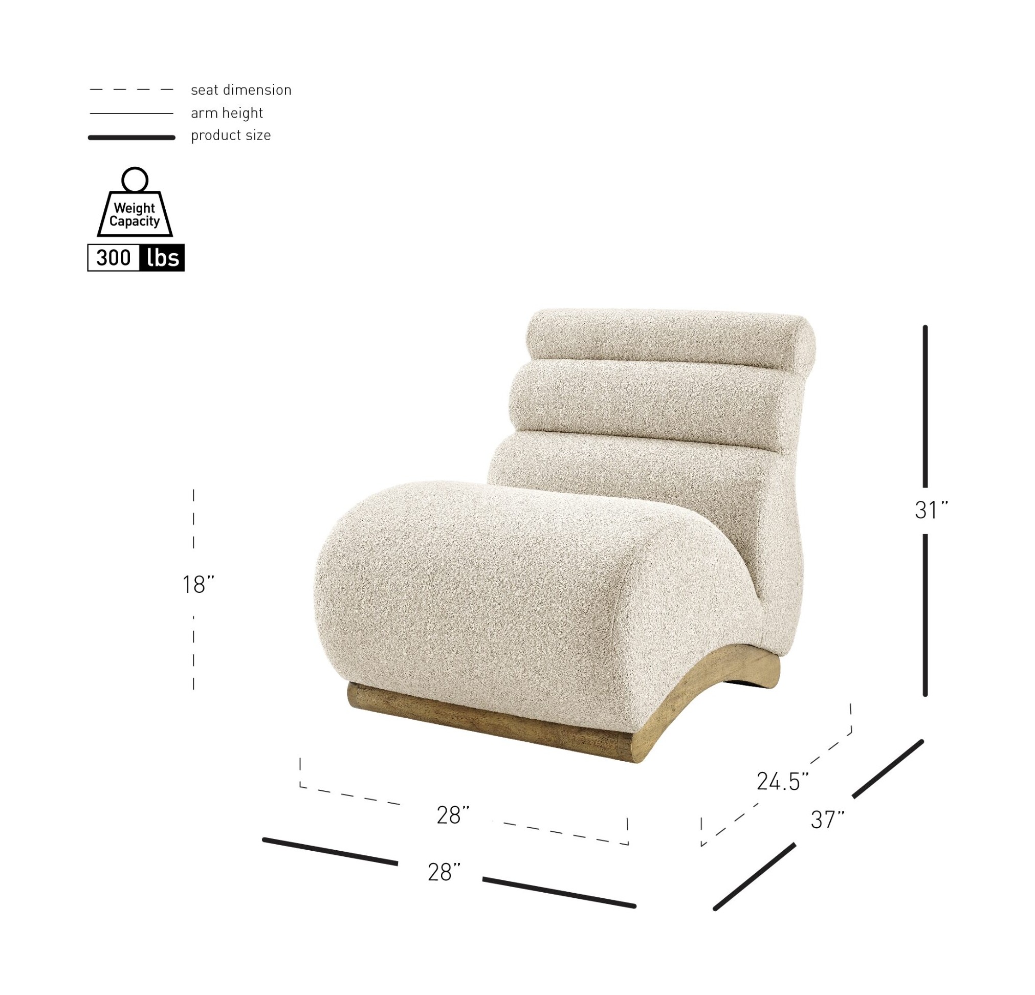Lucius Boucle Accent Chair