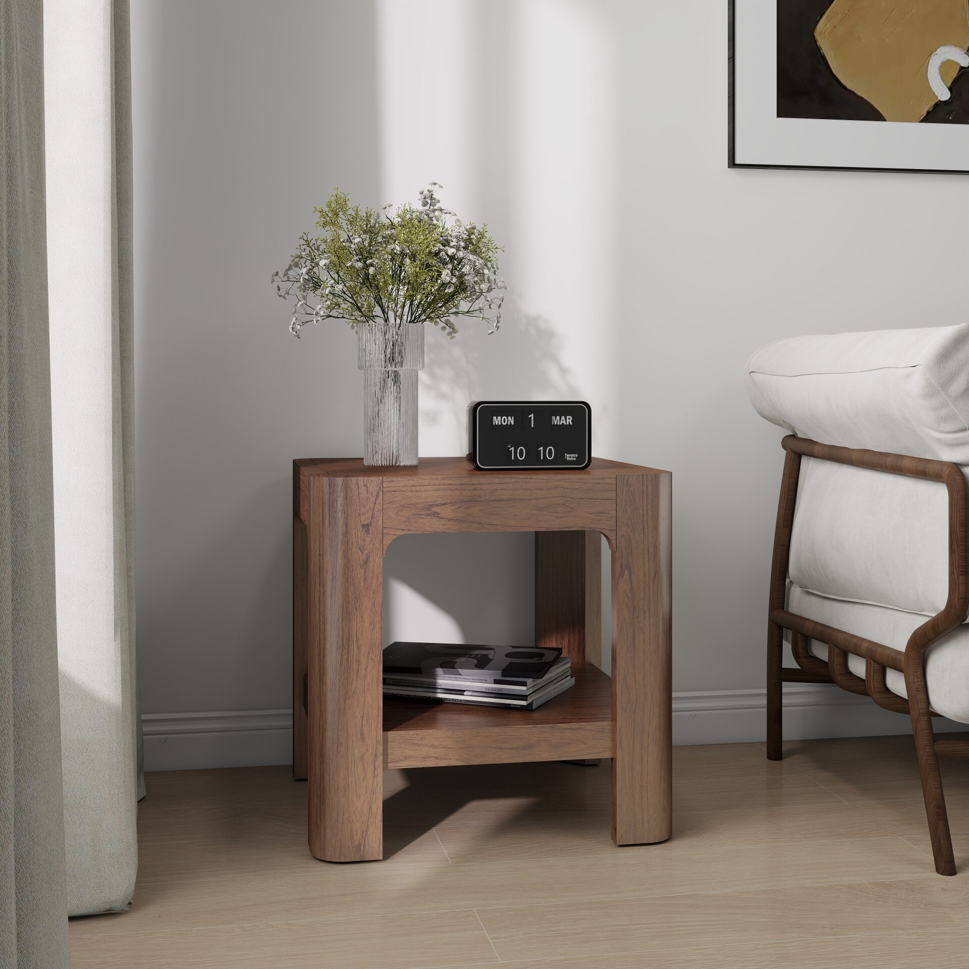 Trevin Side End Table