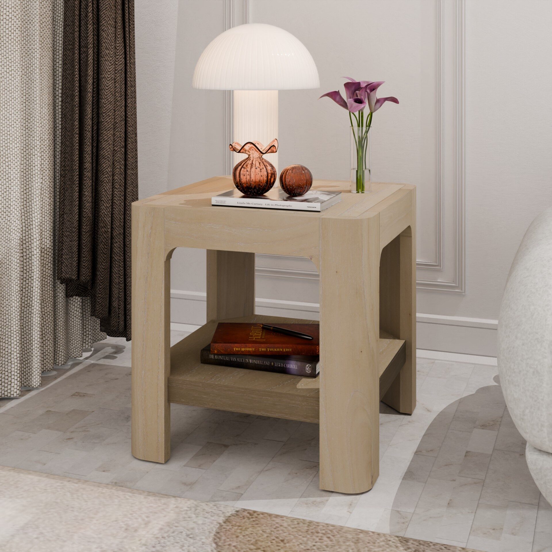 Trevin Side End Table