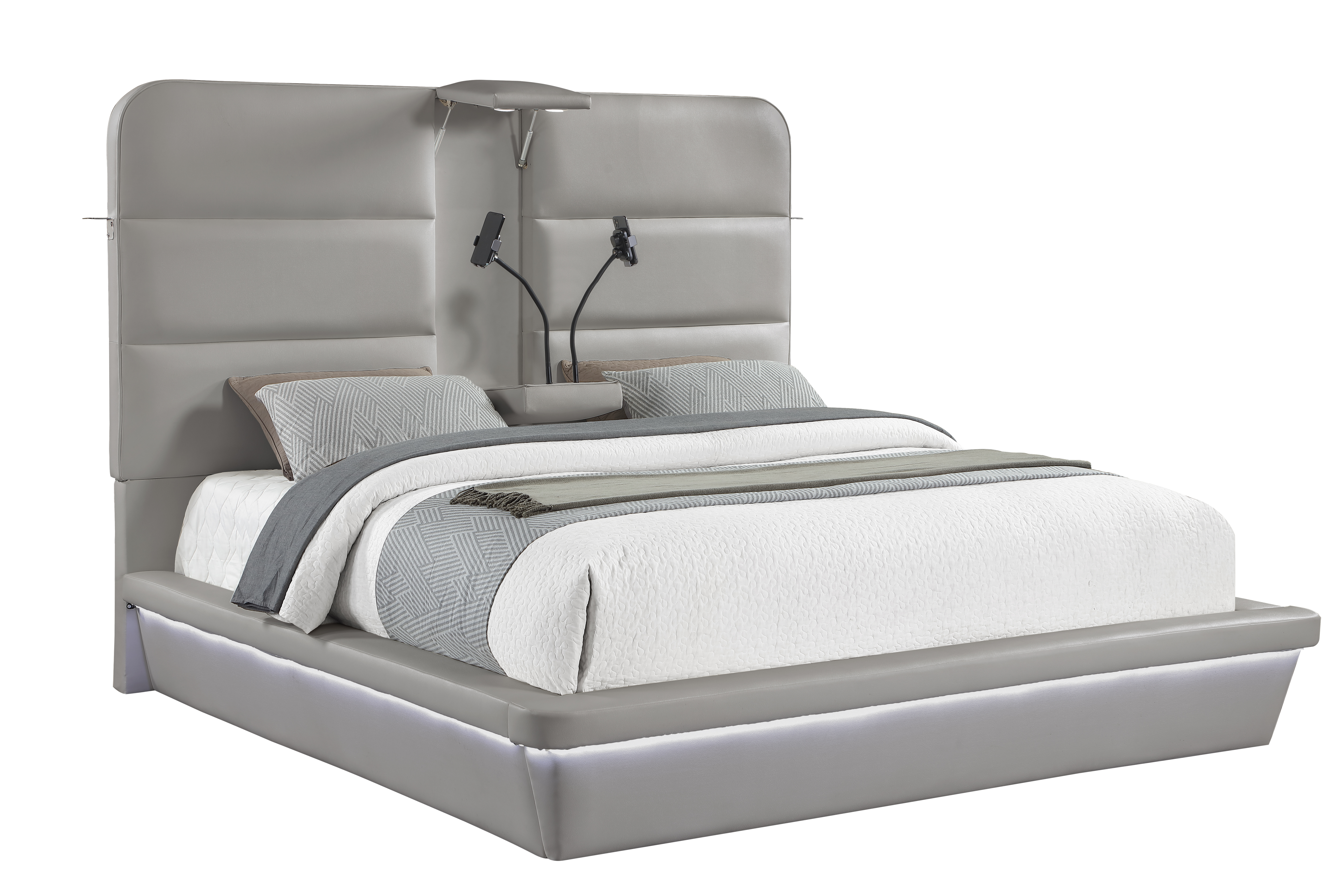 Futura Vegan Leather King Size Bed