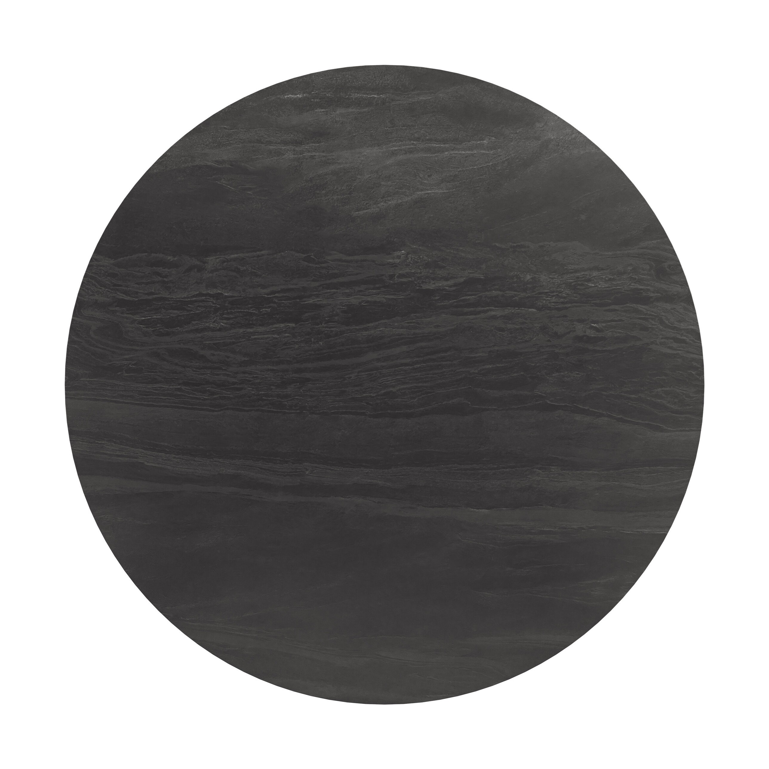 Reno 47.2-inch Faux Stone Top Round Dining Table