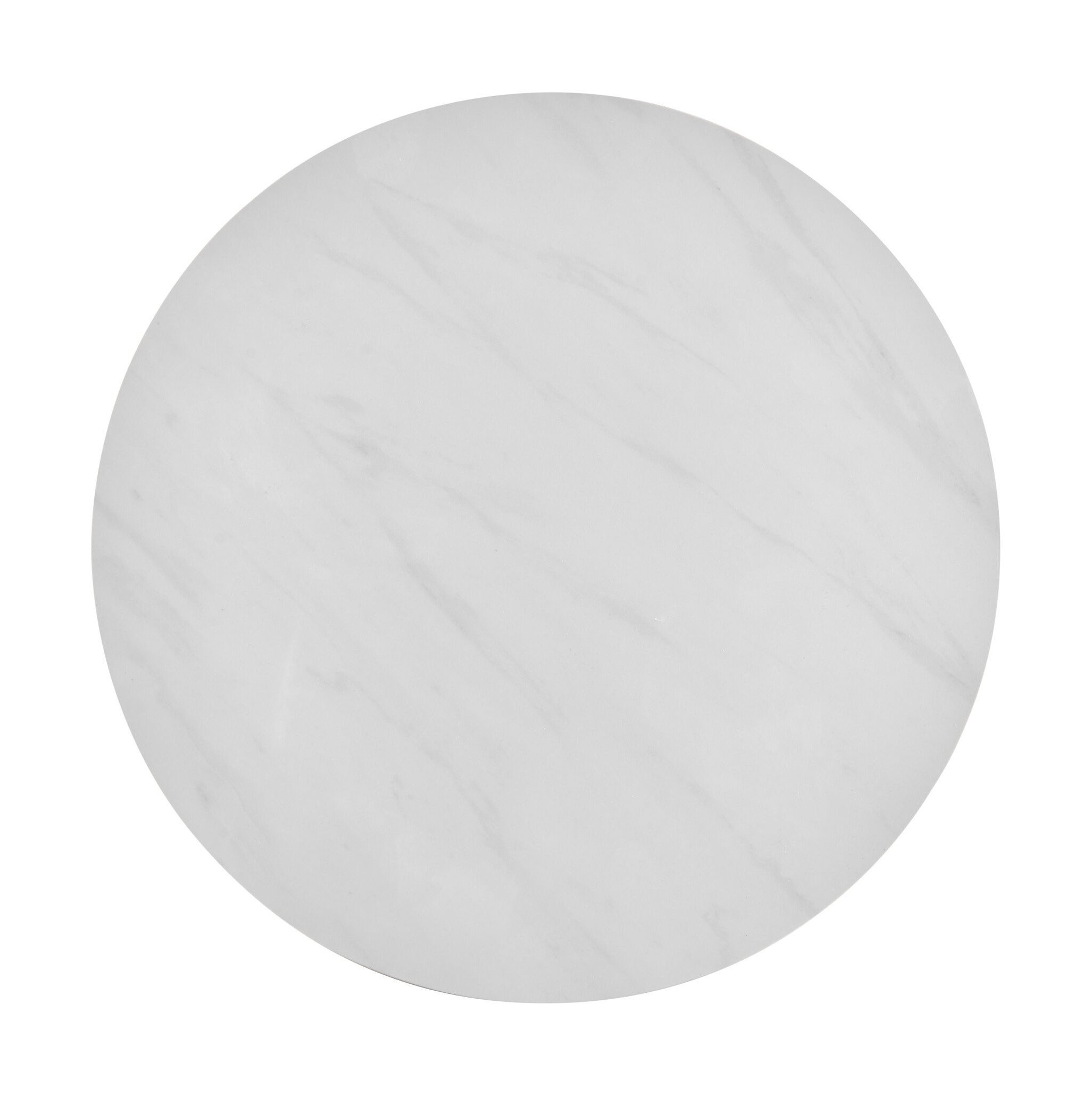 Ingrid Ceramic 21.5-inch Round Side Table