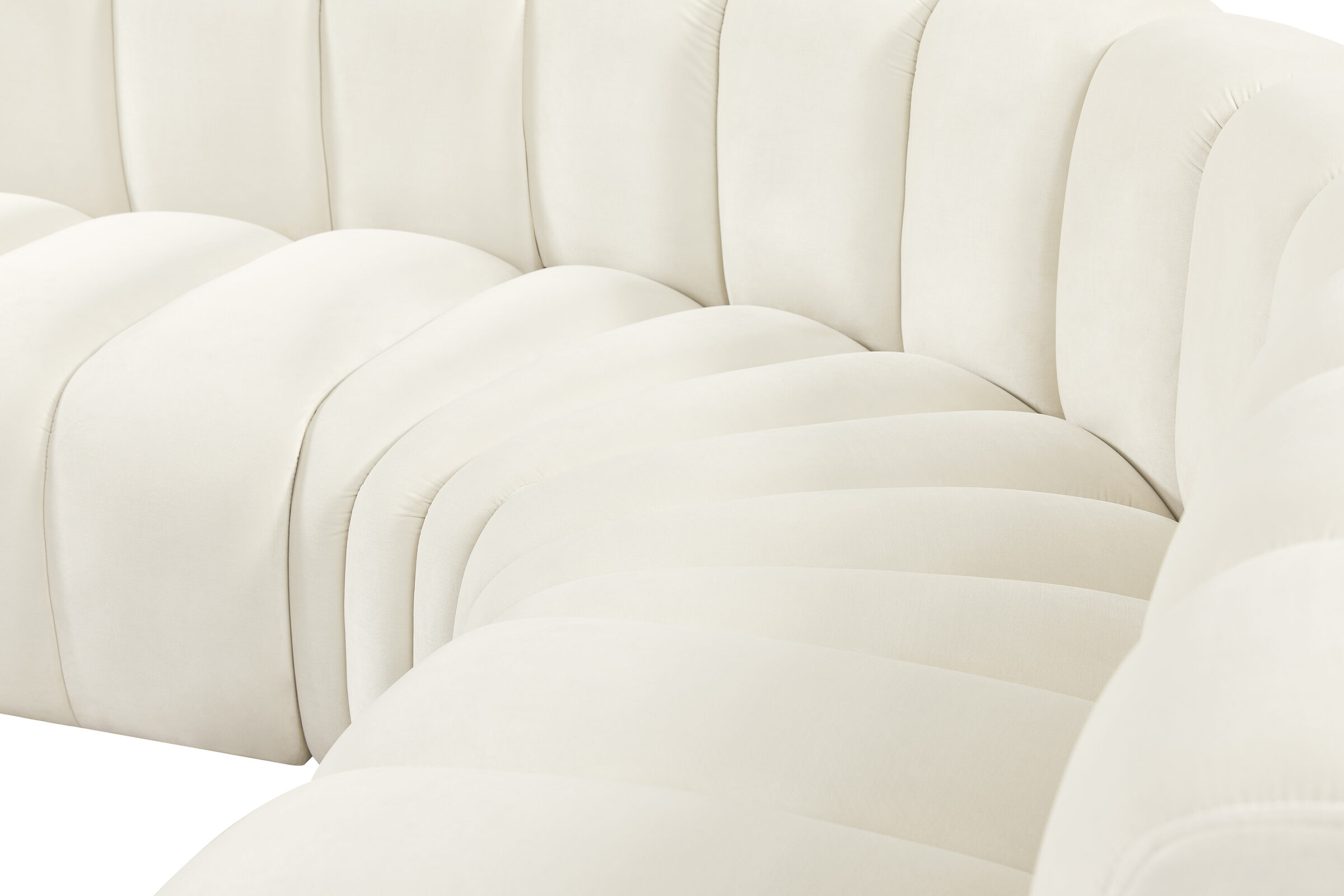Arc Velvet Sectional