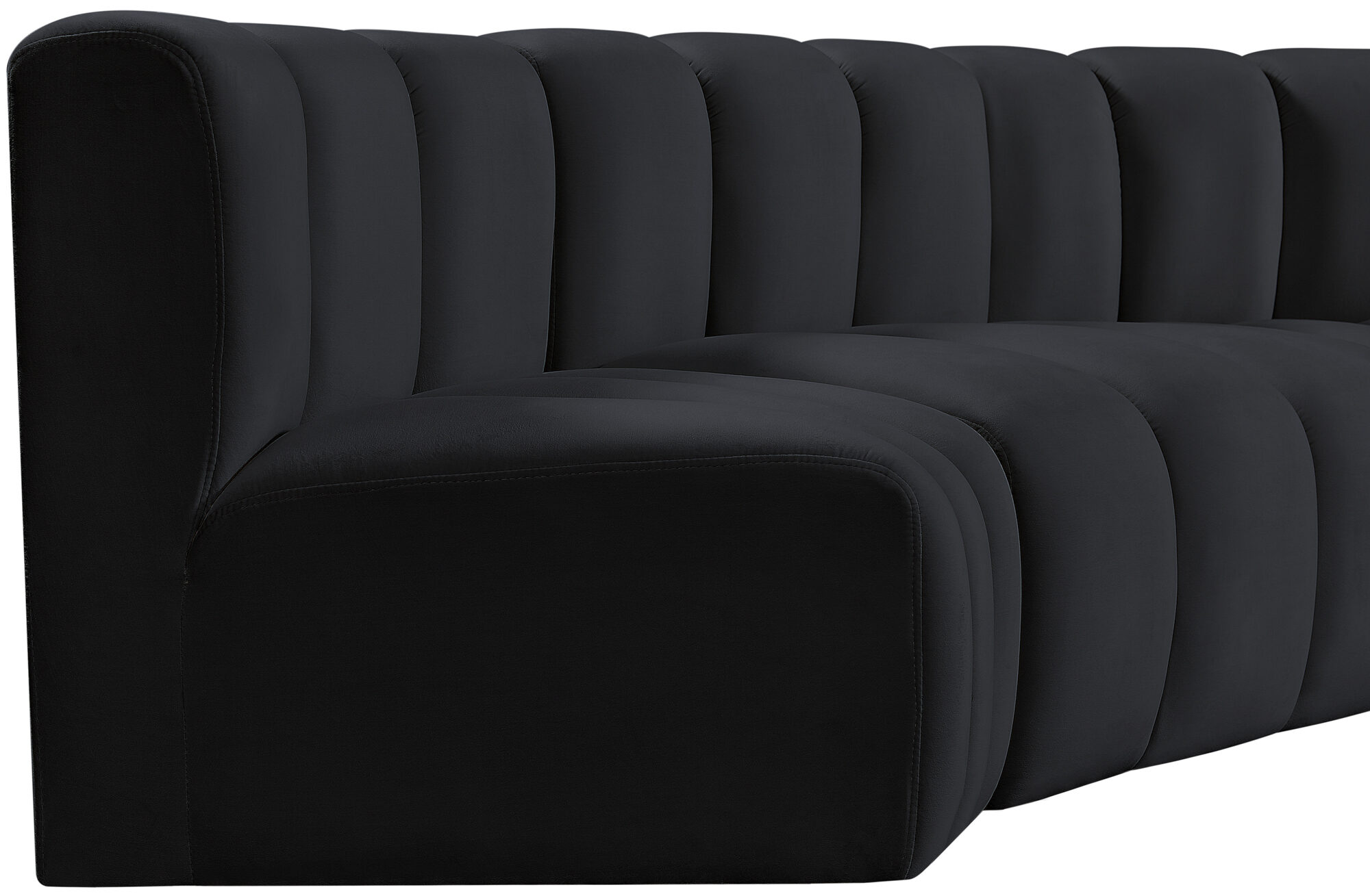 Arc Velvet Sectional