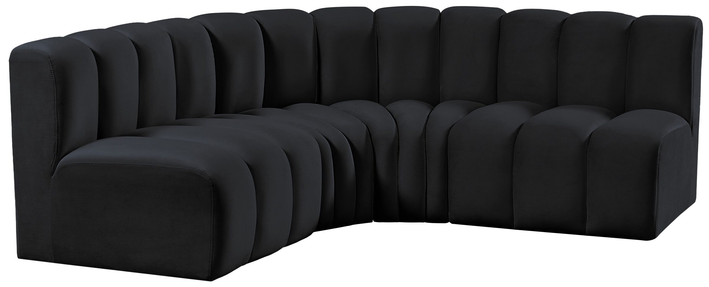 Arc Velvet Sectional