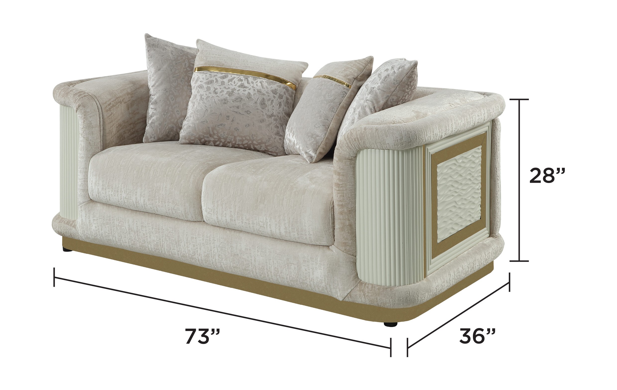 Bona Fabric Loveseat