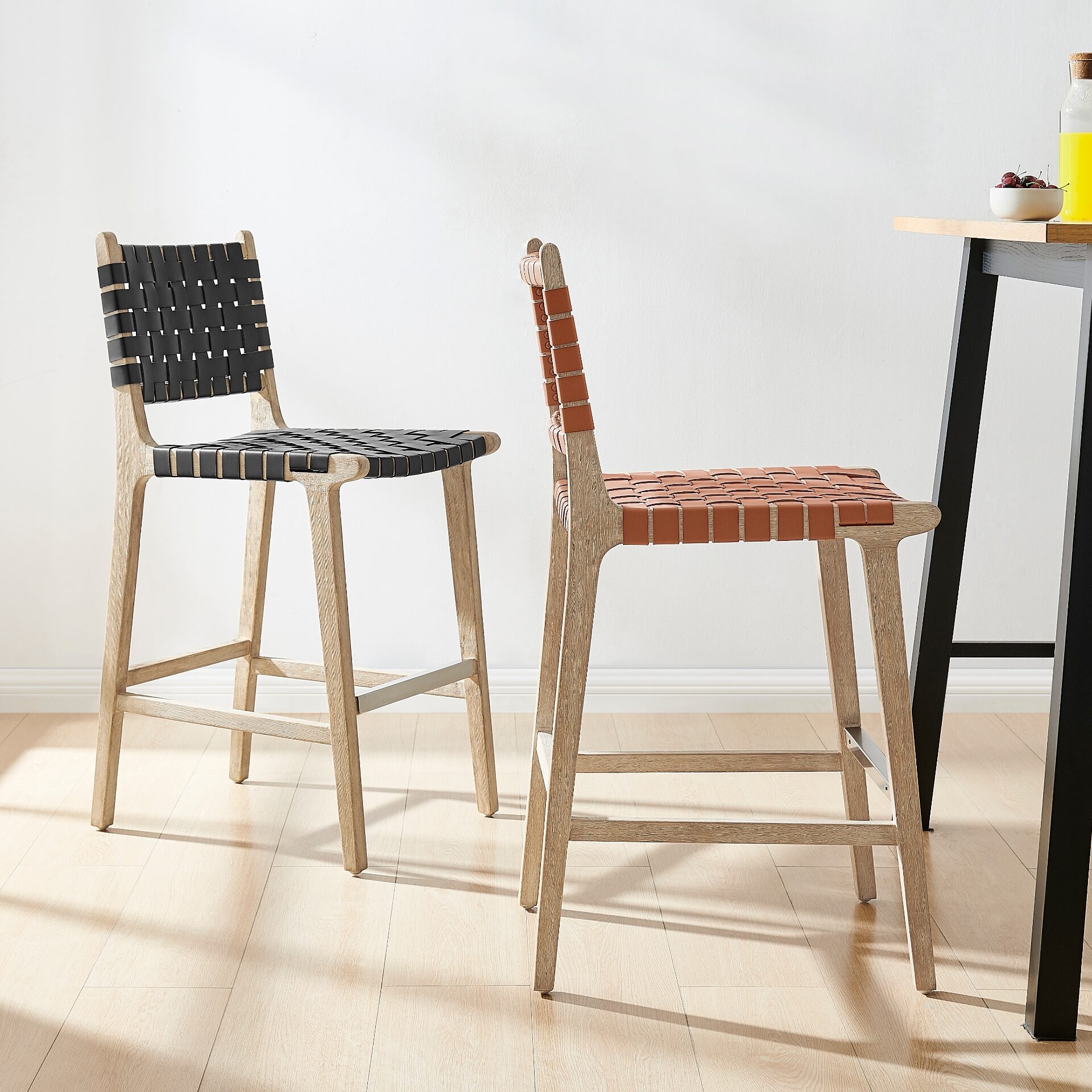 Marco Faux Leather Counter Stool