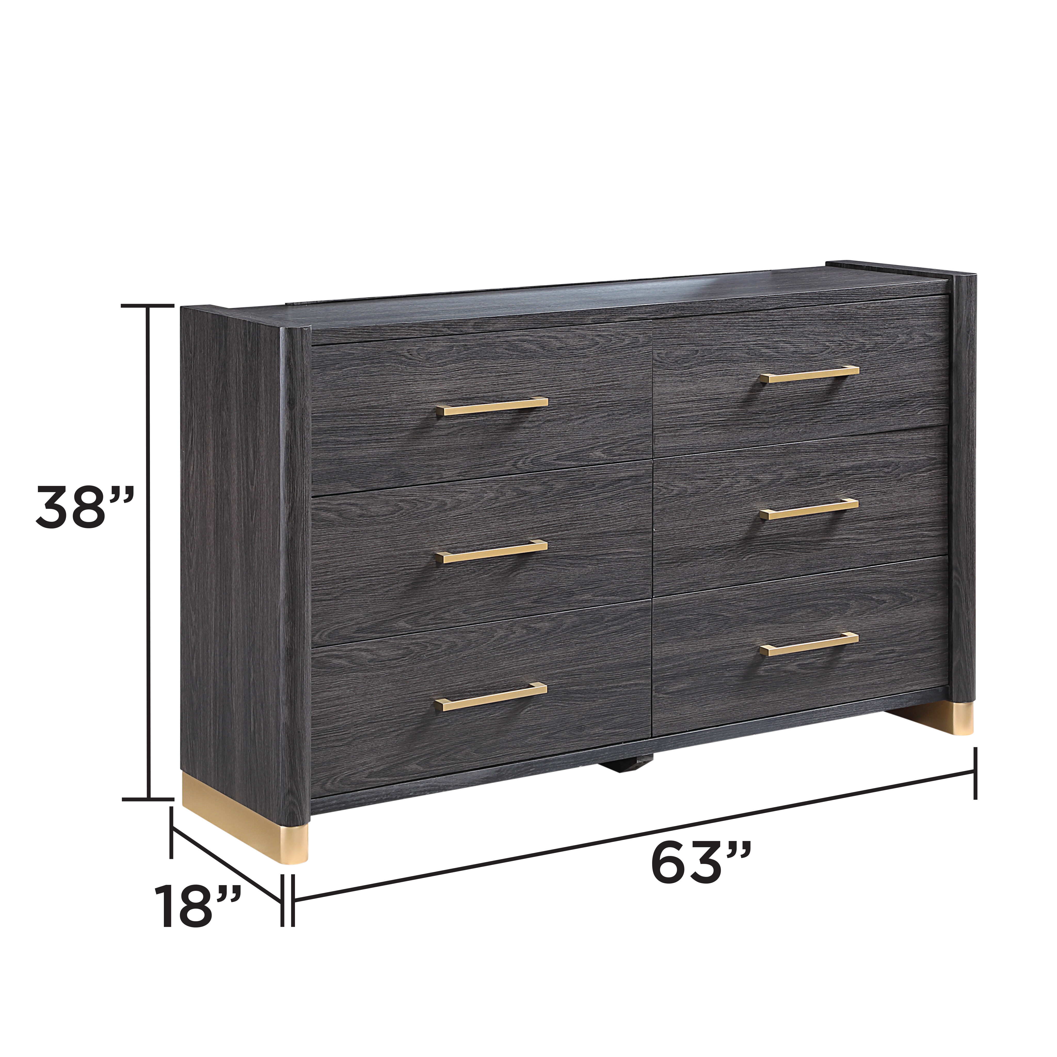 Clifton Bedroom Set with Fabric Upholstered Headboard & Footboard