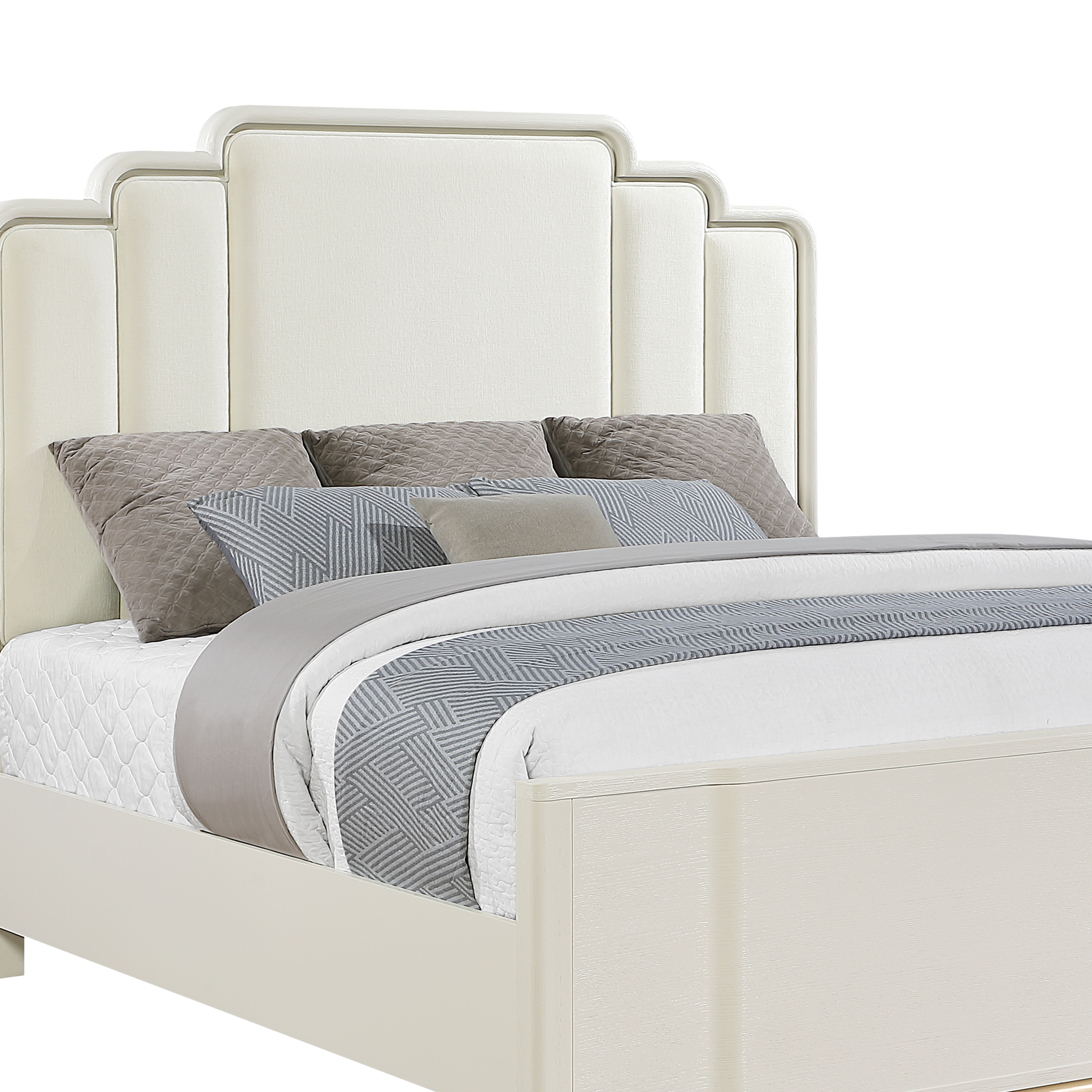 Lexington Bed with Fabric Upholstered Headboard
