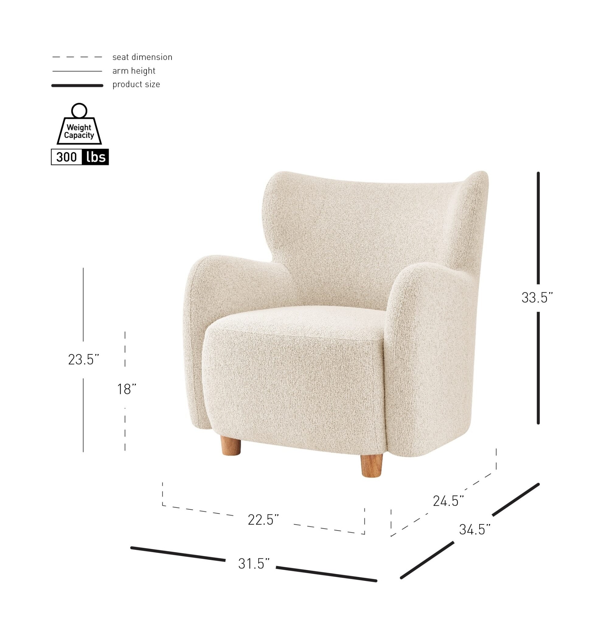 Tiffany Boucle Accent Chair