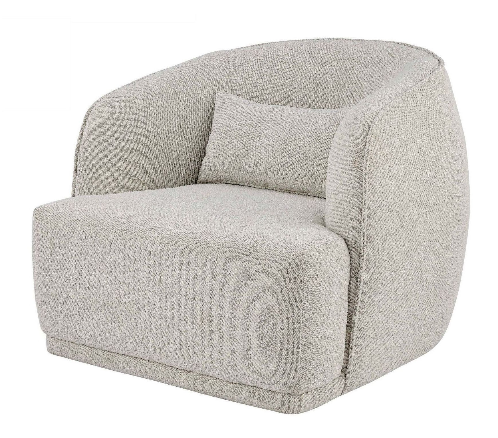 Steward Boucle Swivel Accent Chair