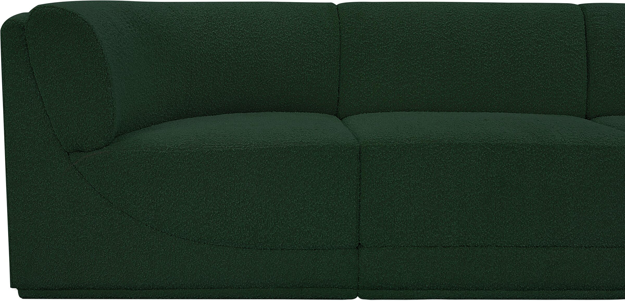 Ollie 98-inch Boucle 5-Piece Modular L-Shape Sectional
