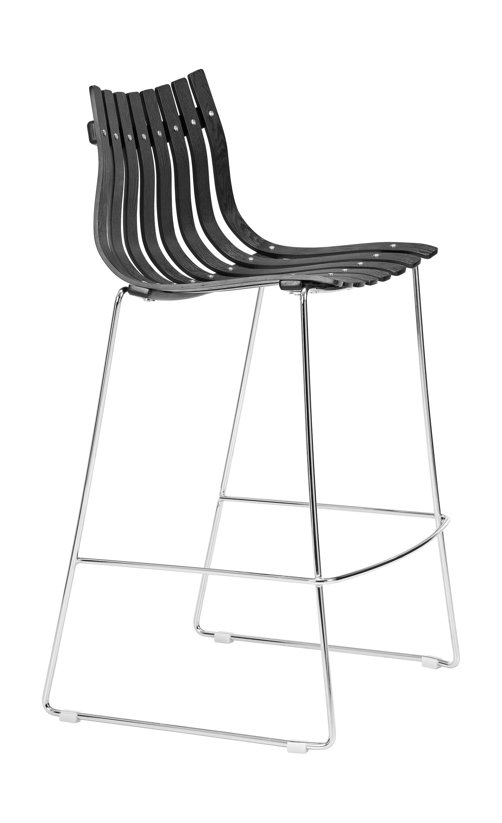 Beaufort Wood Veneer Bar Stool