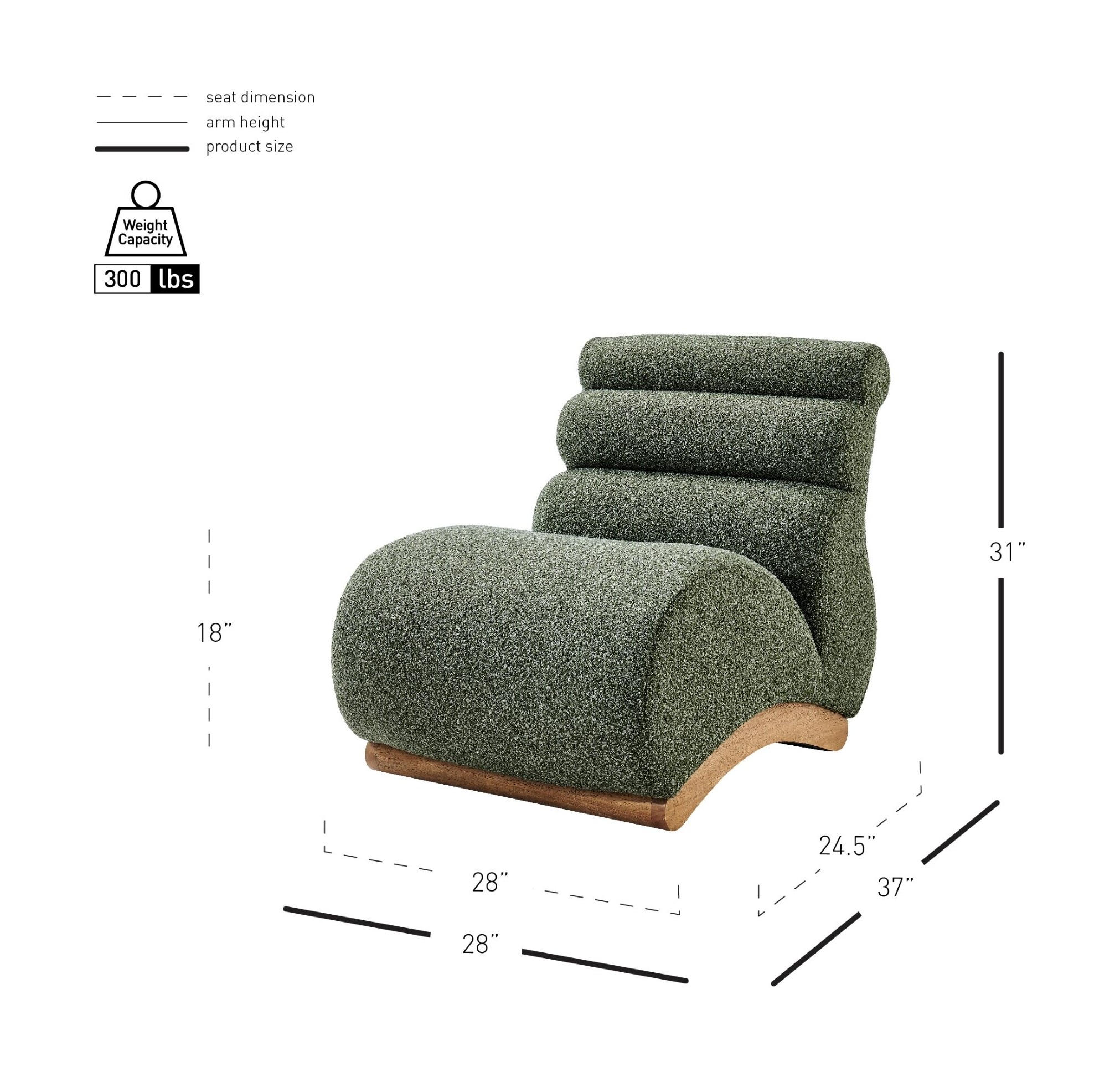Lucius Boucle Accent Chair