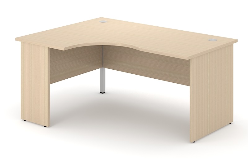 Optima Plus 62.9" Crescent Office Desk
