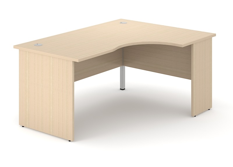 Optima Plus 62.9" Crescent Office Desk