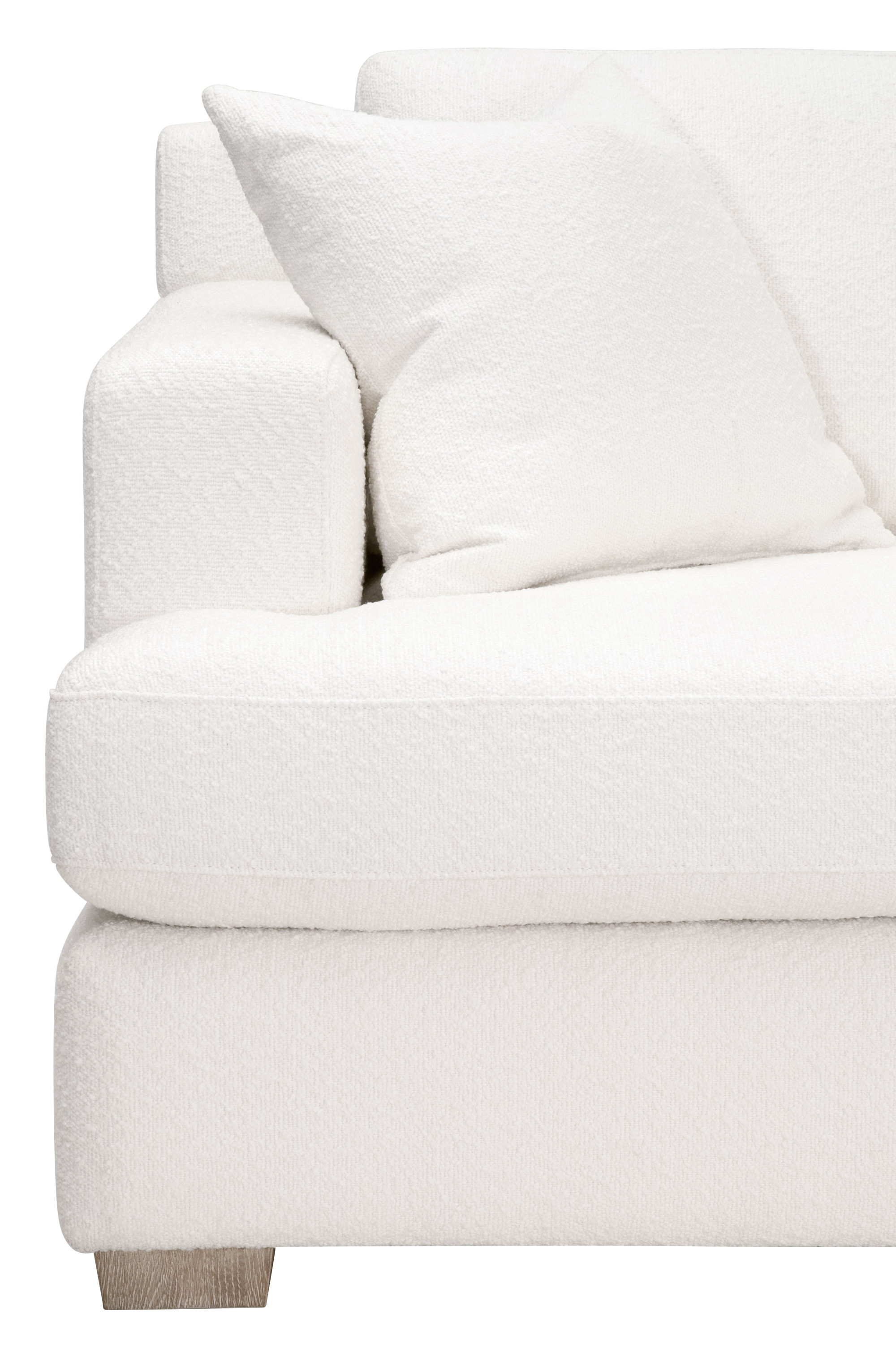 Dean 92" Polyester Fabric California Casual Sofa