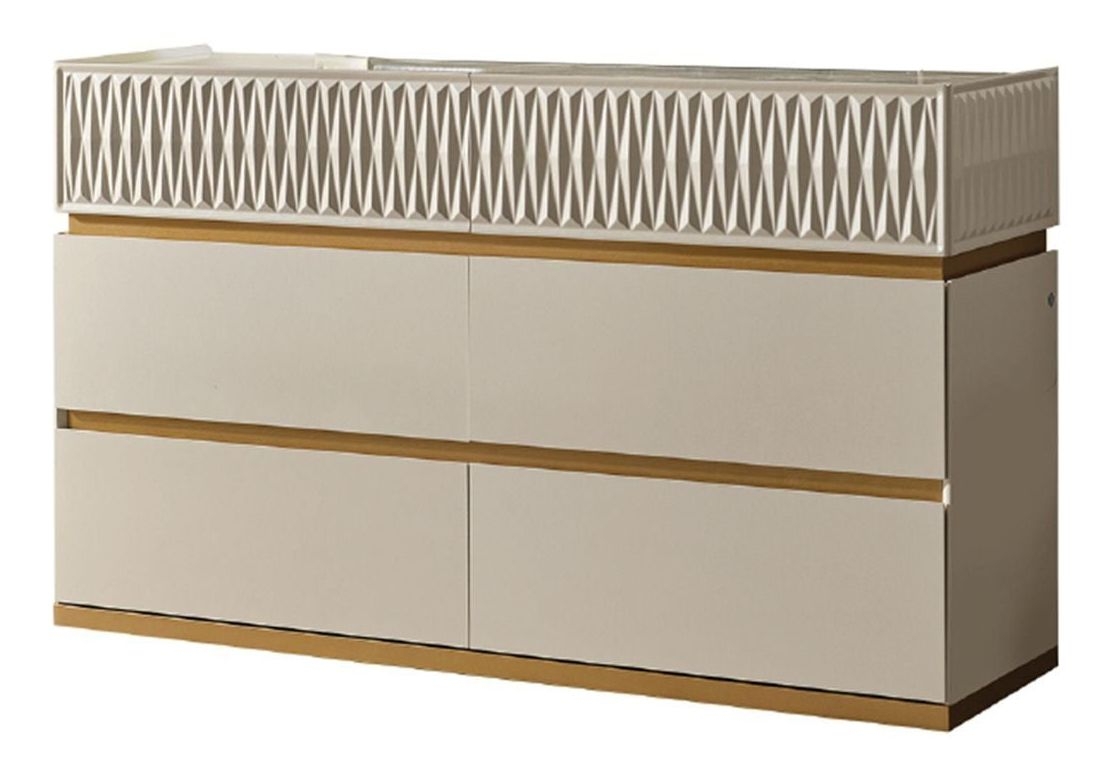 Delfano Wood Veneer Bedroom Set