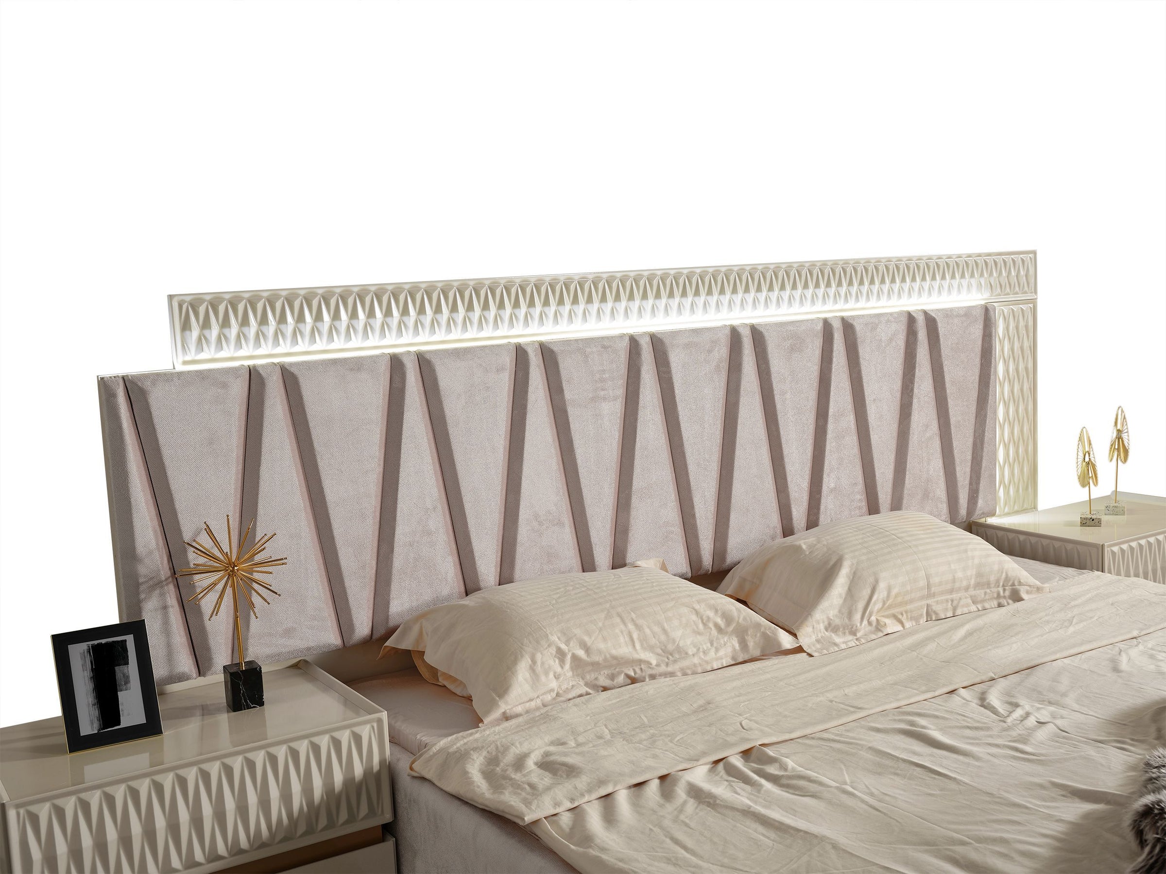 Delfano King Size Bed