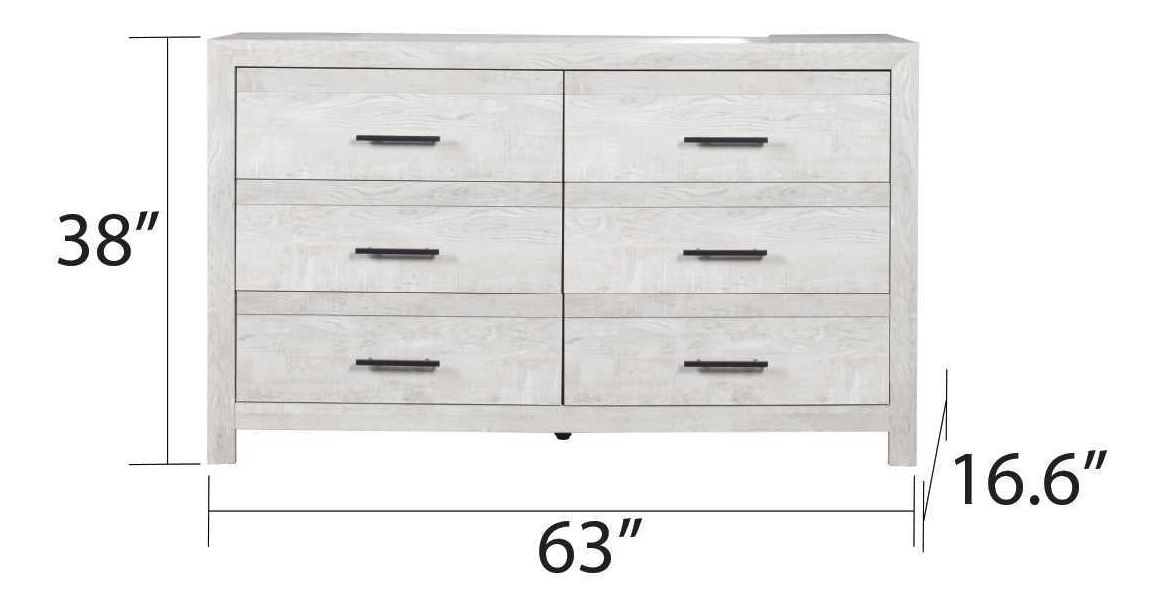 Denver Wood Regular Bedroom Set